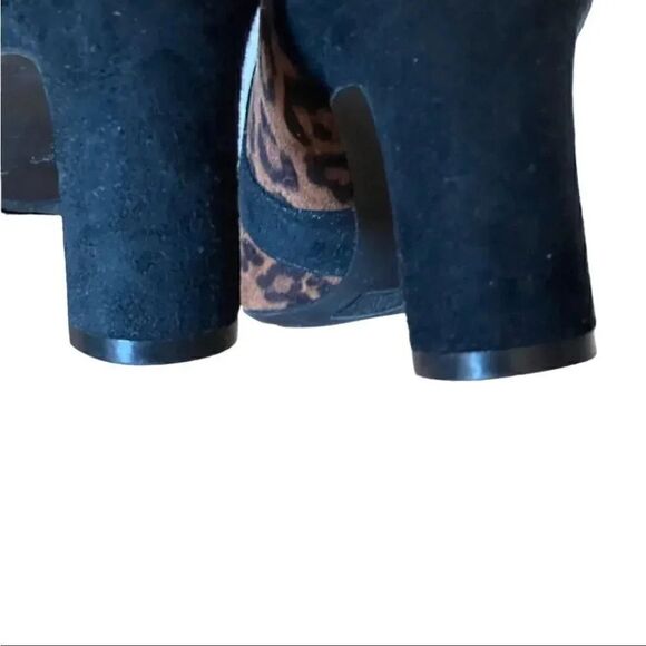 Life Stride Leopard Print Women's Glamour Ankle Boots SZ 6.5 M - Picture 8 of 10